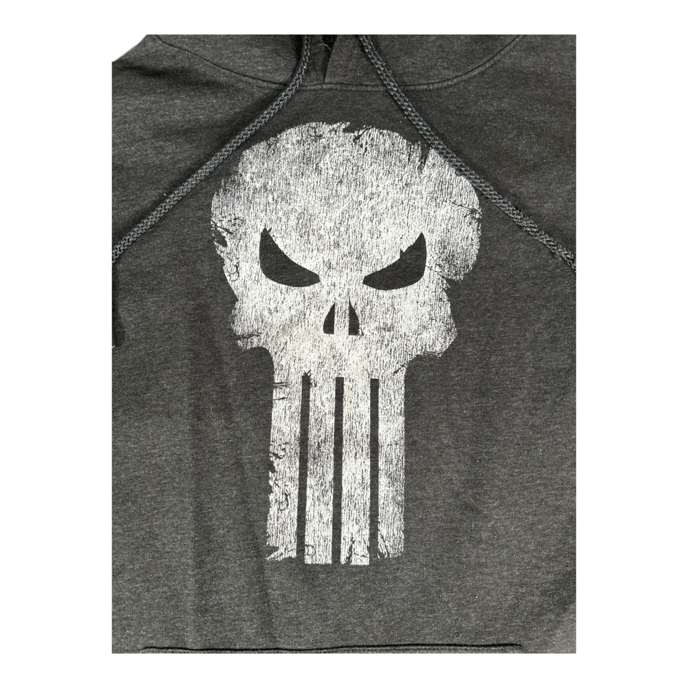 Punisher Marvel Hoodie Mens Large Skull Graphic Marvel Comics